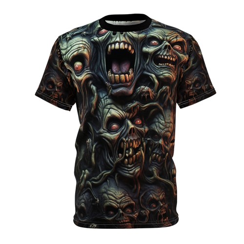 Faces of Horror 3D T-Shirt - Embrace the Darkness - Bild 6 von 9