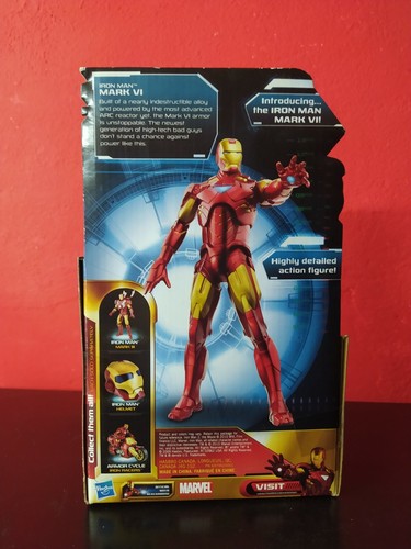 IRON MAN" action figure deluxe HOMBRE DE HIERRO figura de acción MARVEL - Imagen 3 de 3