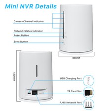 ANRAN Wireless Outdoor Security Camera System Solar Battery Powered Wifi Cameras 10