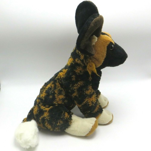 Wild Republic Cuddlekins African Wild Dog Plush Toy 13" Stuffed Animal - Picture 5 of 9