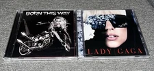 Lady Gaga 2 CD Lot Born This Way, The Fame