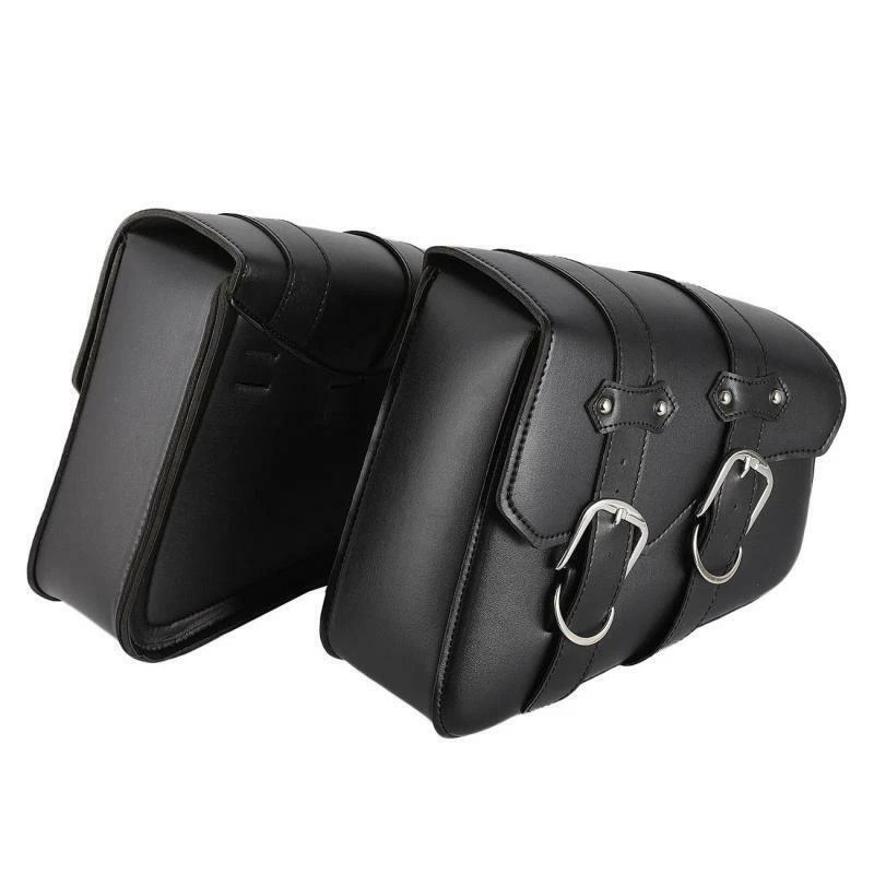 Alforjes de motocicleta para Harley Sportster XL 883 1200 bolsas de selim laterais - Imagem 4 de 4