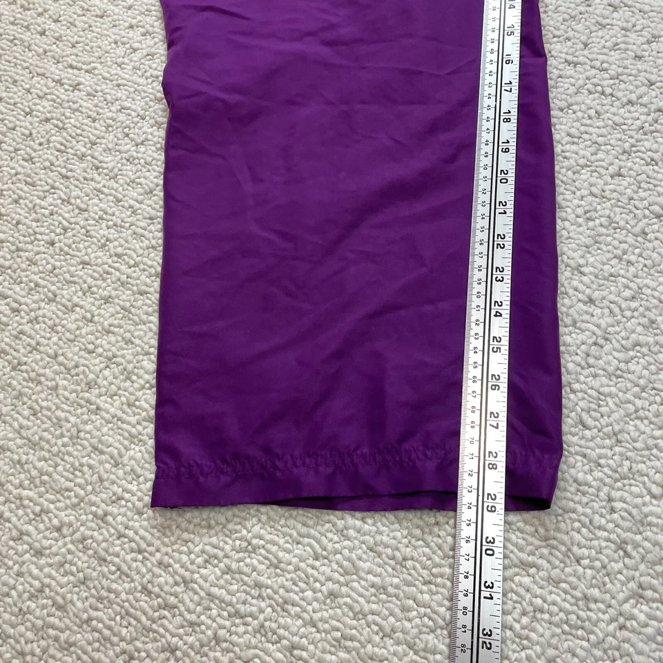 Pantalones deportivos Liz Me para mujer 4X púrpura ligero elástico cintura forrados 50x29 Foto 4 de 4