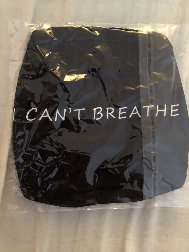 ***ENVÍO GRATUITO*** MASCARILLA FACIAL REUTILIZABLE Y LAVABLE ¡No puedo respirar! EPI. BLM Foto 3 de 3