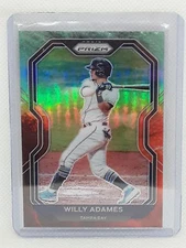 Willy Adames 2021 Prizm Baseball - Cosmic Haze #219 - Tampa Bay Rays