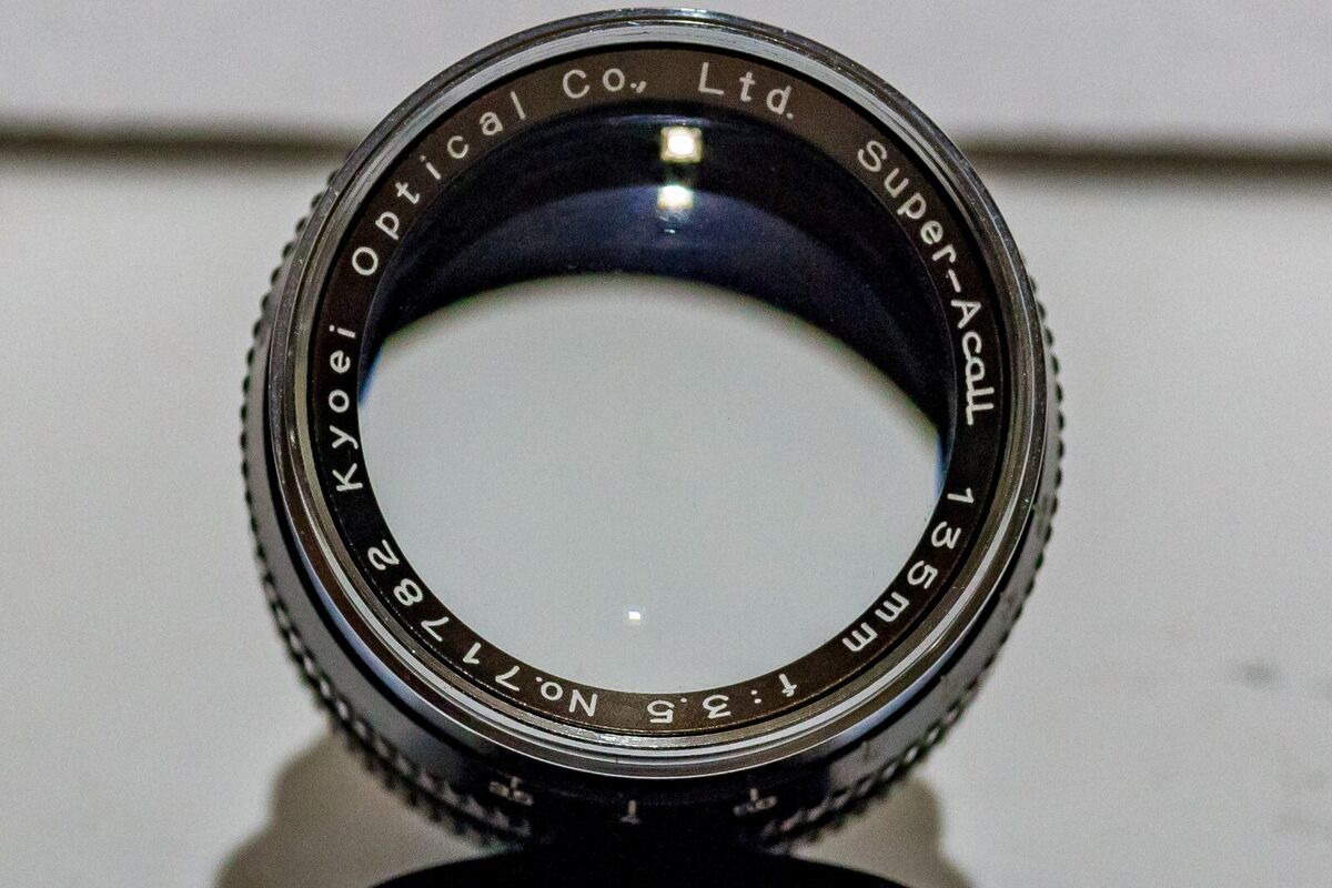 Super-Acall Kyoei 135mm f3.5 Lens (M39-mount) | eBay Super-Acall Kyoei 135mm f3.5 Lens (M39-mount) | eBay