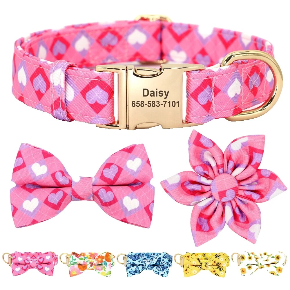 Collar de tela unisex collares de perro