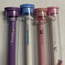 NEW Sanrio All 4 Hello Kitty Cinnamoroll Kuromi My Melody Toothbrushes KAWAII