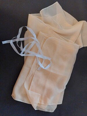 Wrapable Lightweight Sheer Solid Color Scarf 12'' x 116''