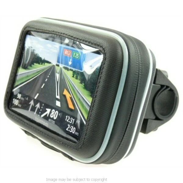 12.7cm Pantalla GPS Satnav Soporte para Moto & Micro USB Cableado Poder - Imagen 2 de 4