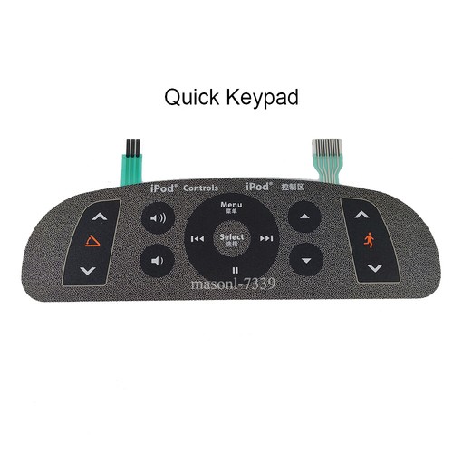 Johnson Horizon Elite T5000 Treadmill Button Membrane Switch Panel Keypad - Picture 8 of 8