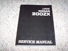 1996 Nissan 300ZX Shop Service Repair Manual Twin Turbo 2+2 3.0L Convertible