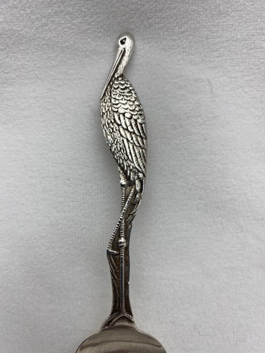 Sterling Silver .925 ~ "Pelican" Souvenir 5 1/2" Spoon - Picture 2 of 8