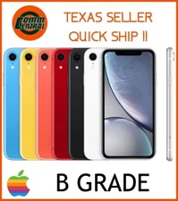 UNLOCKED or T-Mobile AT&T Apple iPhone XR 32GB 64GB Smart Phone *B GRADE
