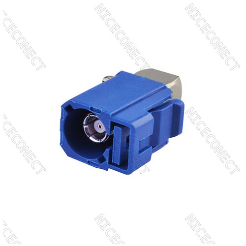 5x Fakra C Code Jack Stecker 5005 blaues Kabel für Auto GPS Telematik Navigation - Bild 2 von 3