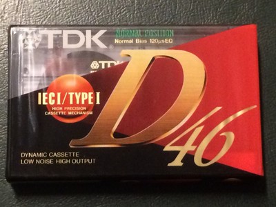 Lotto 10 X Audiocassetta Tdk D 46 Lot Of 10 X Audio Tape Tdk D 46 New Sealed Ebay