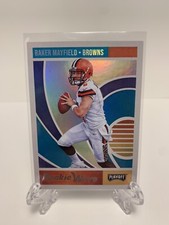 2018 Playoff BAKER MAYFIELD Rookie Wave Holofoil - Cleveland Browns RC #1