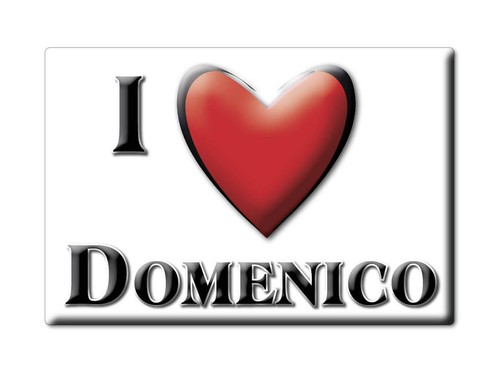 Domenico Calamita Magnete da Frigo nome Idea Regalo Scherzo Compleanno