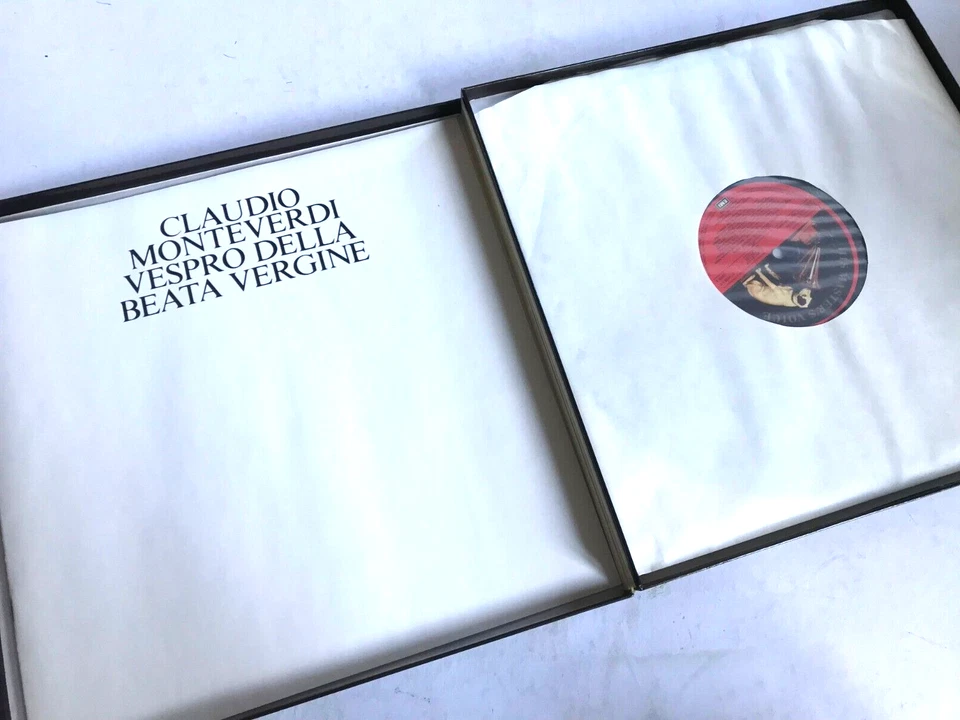 MONTEVERDI Vespers 1610 Taverner Consort Parrott EMI Reflexe 2LP Box Set NM - Image 3 of 4