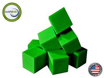 foam cubes pit blocks x5 retardant flame lime pcs