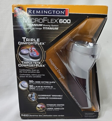 Remington MicroFlex 600 Titanium Shaving System