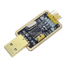 Golden CH340G RS232 Upgrade to USB TTL Auto Converter Adapter STC Brush Module