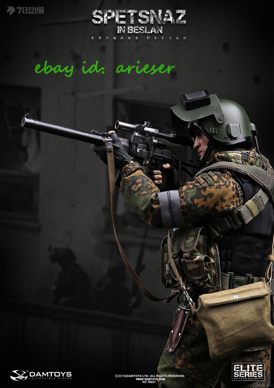 Damtoys 1/6 Elite Series 78021 Spetsnaz In Beslan Action
