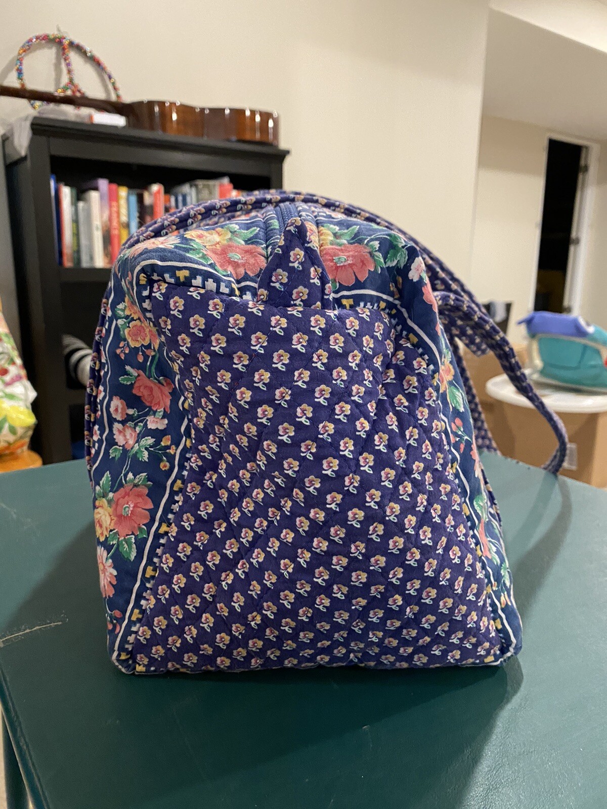 Vera Bradley Vintage Royal Duffle Gem