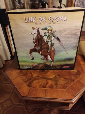 ZELDA LINK ON EPONA: MASTER ARTS ERSTE FIGUR MIT BRAUNER BOX 1004/2500