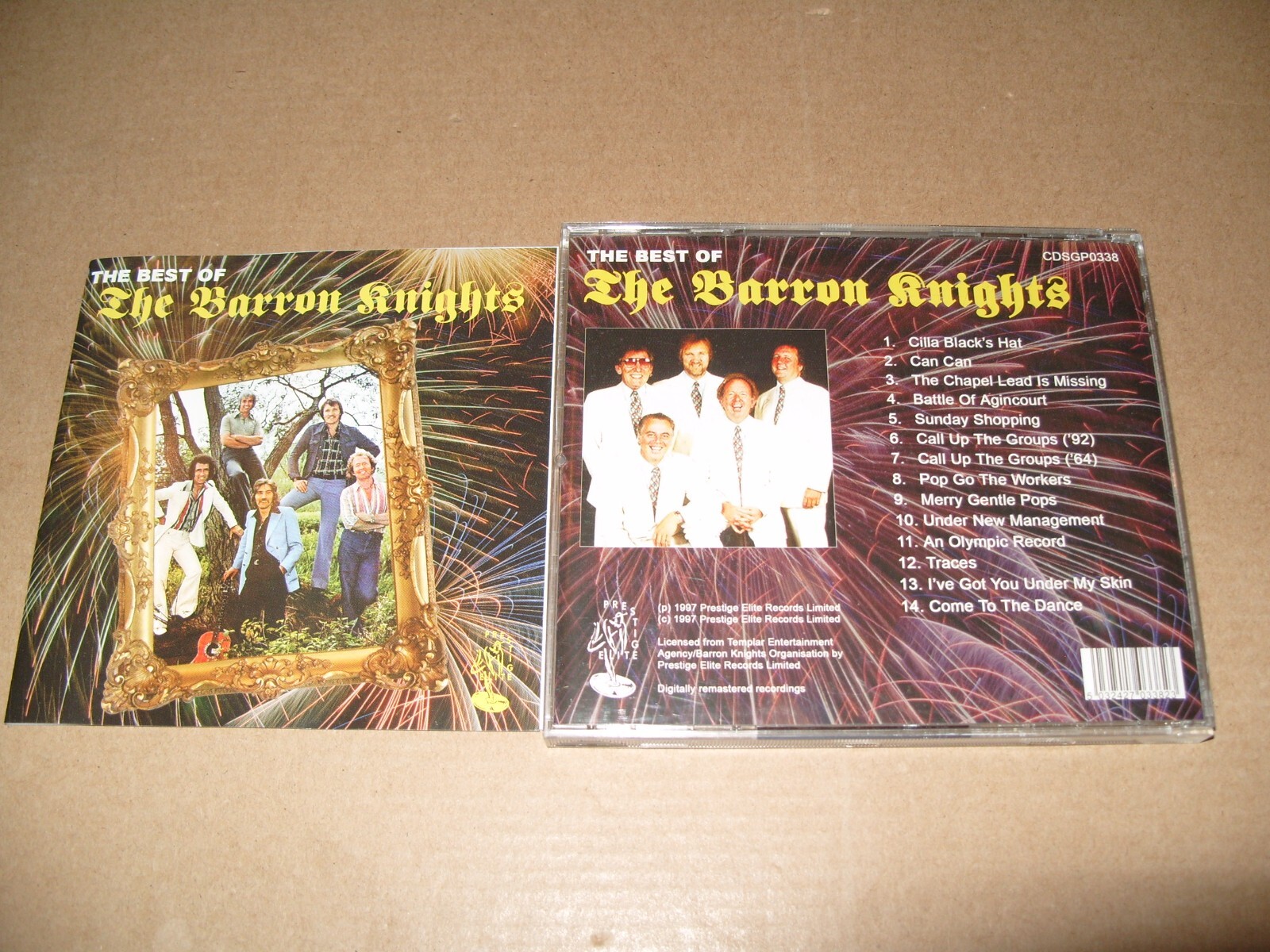 Best of Barron Knights by Barron Knights (1997) CD + INLAYS EX / NEAR MINT