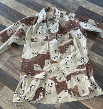US Military Coat Desert Camo Combat Jacket Shirt size Medium Long