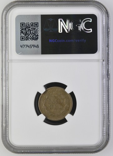 1859 Indian Cent Penny 1 cent - NGC Conserved this coin - NGC AU 55 - Picture 4 of 6