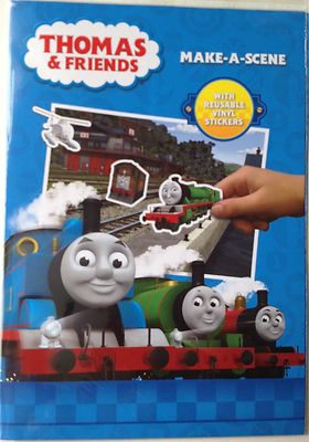 Thomas & Friends - Thomas Make a Scene Vinyl Aufkleber Spielbrett