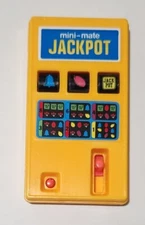 1976 Bluebox Mini-Mate Jackpot Slot Machine Handheld Casino Game Toy GAMBLING