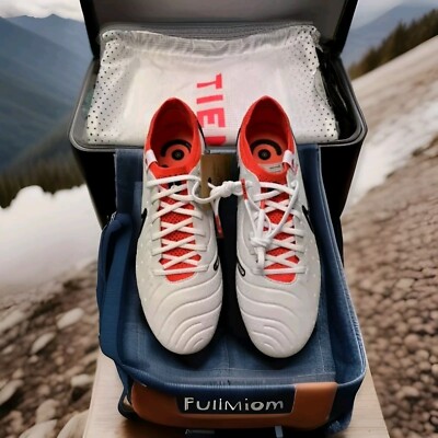 Nike Tiempo Legend 10 Elite SG-PRO AC White Black Bright Crimson DV4329-100 Uk6