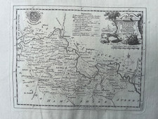 1751 Antique map - Berkshire - by Thomas Kitchin