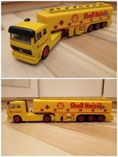 Siku 3511 Mercedes Benz SK Shell Heizöl, Sattel-Tankzug, Topas, Gelb 1:55