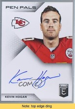 2016 Donruss Elite Pen Pals Kevin Hogan #PP-KH Auto READ 0p5