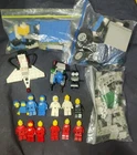 Lego Classic Space Lot - 6809, 6808, 6927(Parts), 6901 (Parts) + Extra Minifigs