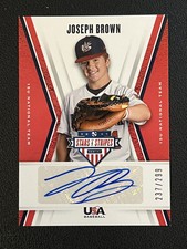 Joseph Brown 2019 Panini Stars & Stripes Auto /299 15U-JB