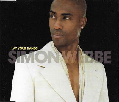 Blue SIMON WEBBE Lay Your Hands w/ UNRELEASED Europe CD Single SEALED USA seller