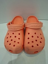 Crocs Clog Pink Peach Sling Back Slip-On Sandals Classic Women's Size 7 UK 9 US