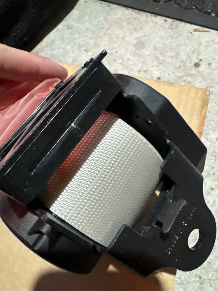 Cinturón de seguridad superior central trasero BMW 530e 530i 550 540 2017-2023 72117430063 OEM nuevo Foto 4 de 4