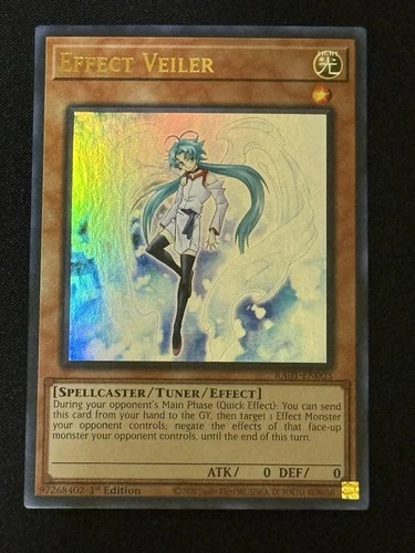Yu-Gi-Oh! Effect Veiler RA01-EN003 - 1st Edition - Ultra Rare - Near Mint!