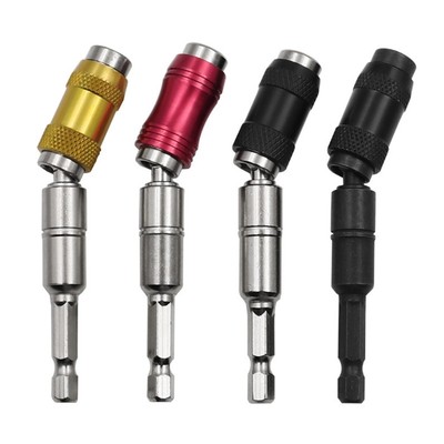 Quick Release Hexagonal Pivoting Bit Holder Drill Bit Holder Tool