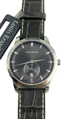 Louis Erard Quartz Watch For Men 40Mm Swiss Made New Sapphire Crystal