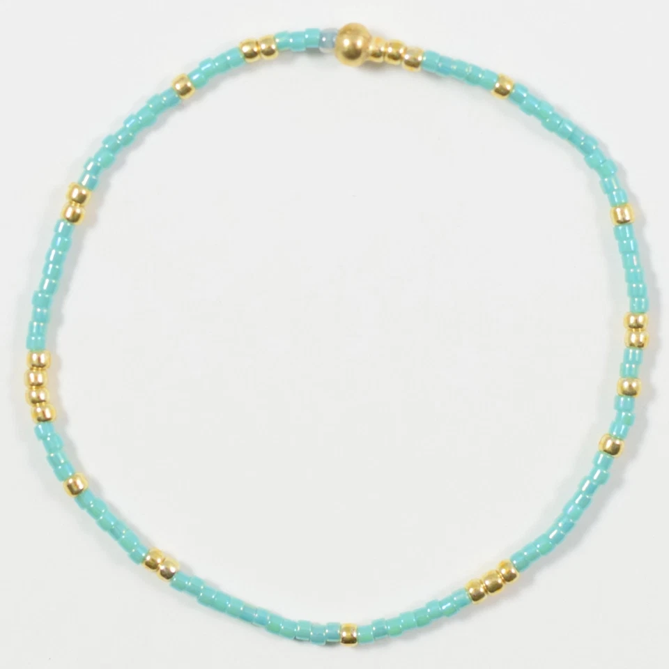 Комплект из 3 ENEWTON Dupe «мужчина, я бирюзовый как женщина» браслет для женщин размер 6,25» A1 - Изображение 4 из 4