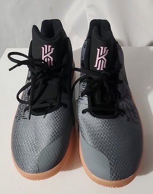 Size 11 Nike Kyrie Flytrap 2 Grey Pink Men's Basketball Shoes