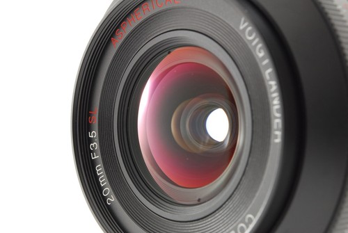 Mint Voigtlander Color-Skopar 20mm f3.5 SL II Aspherical Lens for Canon EF Mount - Picture 3 of 8