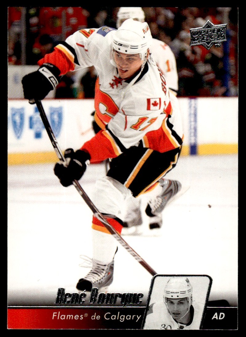 2010-11 Upper Deck French Rene Bourque Calgary Flames #171
